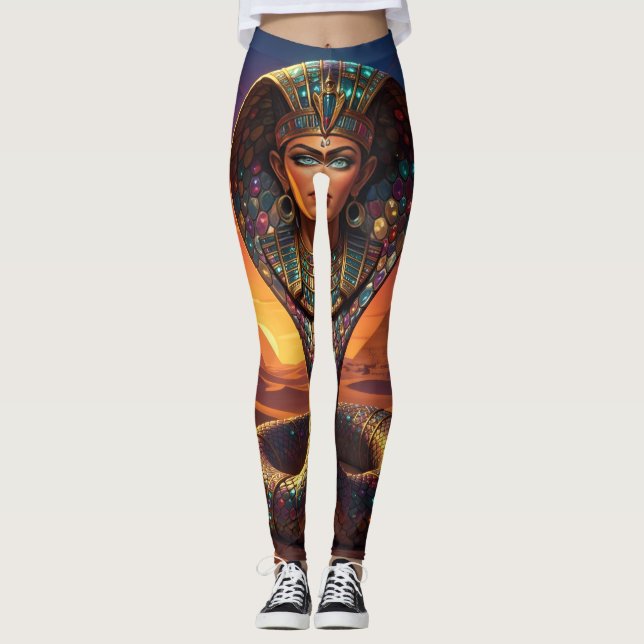 Leggings Wadjet – Egyptian Cobra Goddess´7 (Devant)
