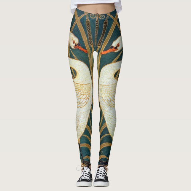 Leggings Walter Crane Swan (Devant)