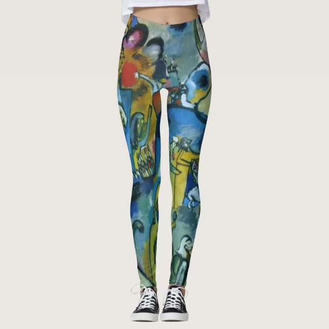 Leggings Wassily Kandinsky - Toussaint Jour II (Devant)