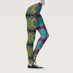 Leggings Watercolor Rainbow
