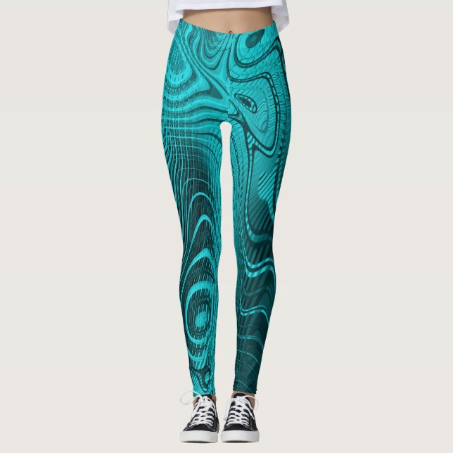 Leggings Whirlpool sauvage (Devant)