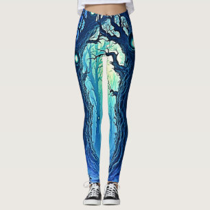 Leggings Whispering Woods Imaginaire foncé