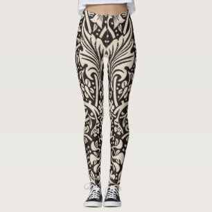 Leggings William Morris Daffodil Papier peint floral