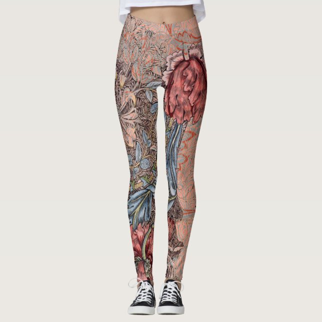 Leggings William Morris PÂTISSERIES FLORALES (Devant)