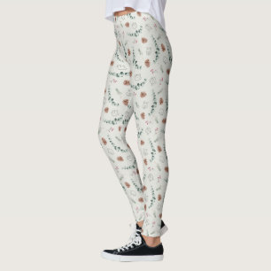 Leggings Winnie l'Ourson  Joyeux Motif de Noël