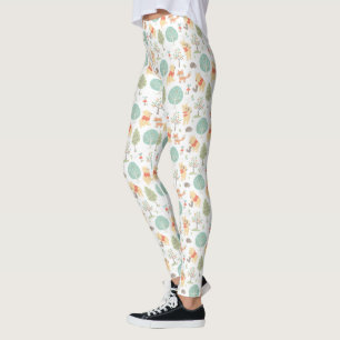 Leggings Winnie l'Ourson  Motif des animaux de bois mignons