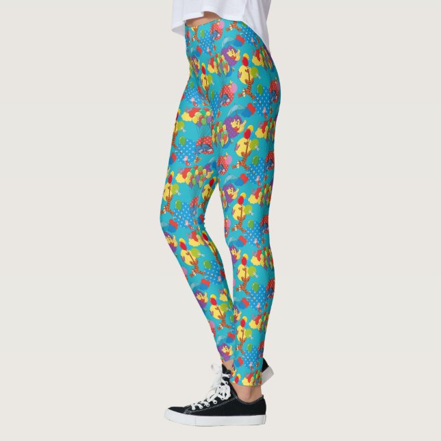 Leggings Winnie l'Ourson| Parmi les Motifs des ballons (Gauche)