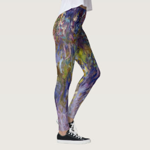 Leggings Wisteria (moitié gauche) de Claude Monet