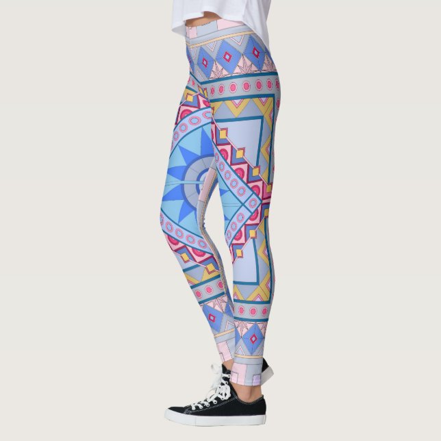 Leggings with creative art (Left)