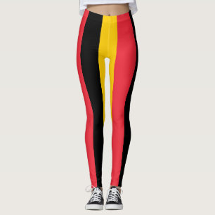Leggings with flag of Belgium