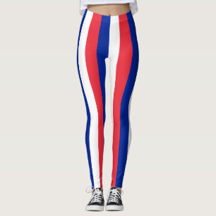 Leggings with flag of France