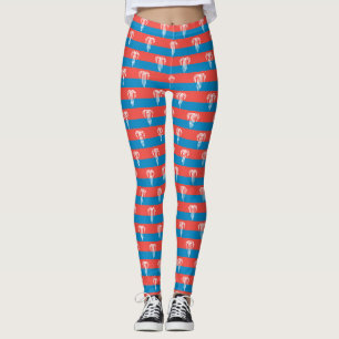Leggings with flag of Kansas City, Missouri