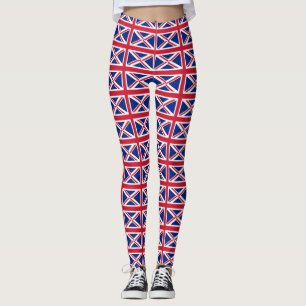Leggings with flag of United Kingdom