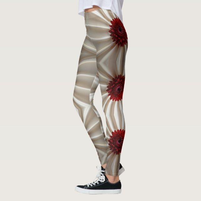 Leggings with Japanase Colours design (Left)