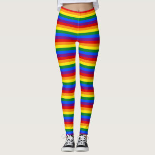 Leggings with Rainbow Pride flag of LGBT