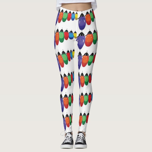 LEGGINGS WITH **STRINGS OF LIGHTS** (Front)