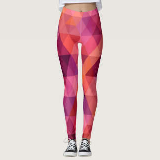 Leggings with Whimsical Multi-Colour Design