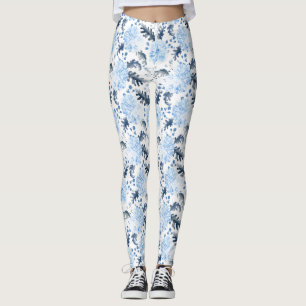 Leggings Women - Winter Pattern
