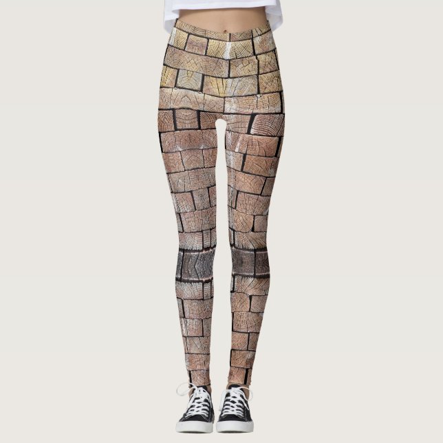 Leggings Wood Wall (Devant)