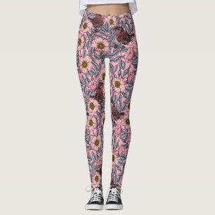 Leggings Wrens en rose