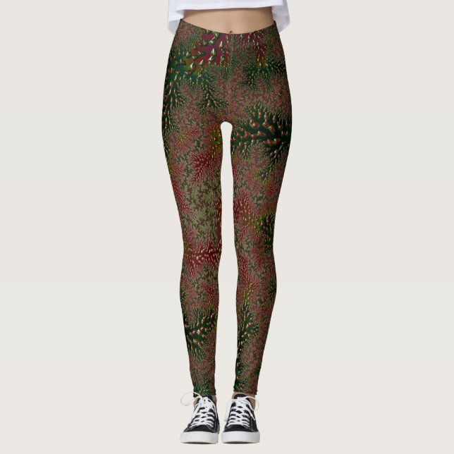 Leggings ~ Xmas rouge vert~ Original (Devant)