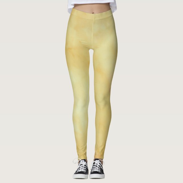 Leggings Yellow Golds Design (Devant)