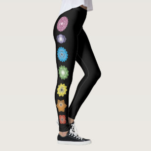 Leggings Yoga Chakras Fitness Exercice