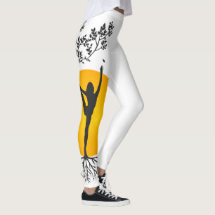 Leggings Yoga Maman Arbre de vie Soleil Silhouette