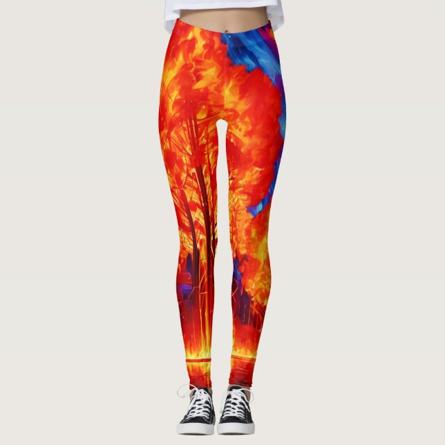 Leggings Yoga Mat (Devant)