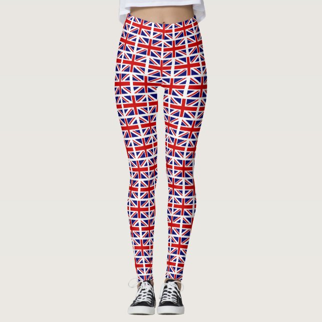 Leggings Yoga ou séance d'entraînement BRITANNIQUE (Devant)