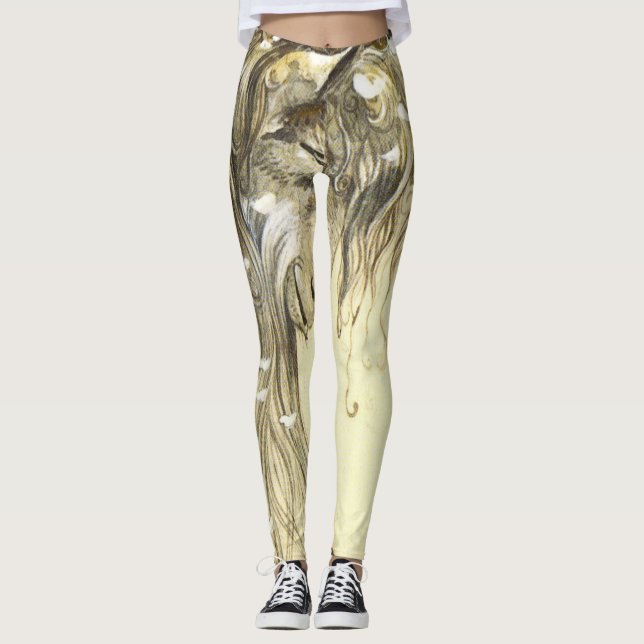 Leggings Yule Goat John Bauer (Devant)