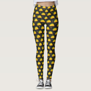 Leggings Yummy Taco Motif