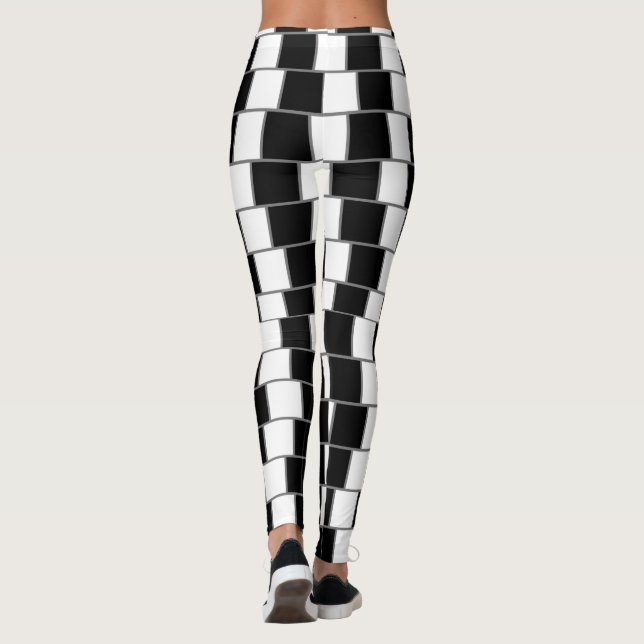 Leggings Zebra Skeleton Dazzle (Dos)