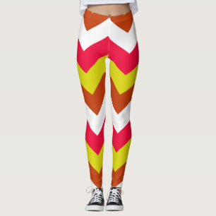 LEGGINGS ZIGZAG PATTERN.
