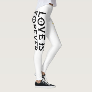 Leggins Tattoo neo Traditional Love is Foreve Leggings