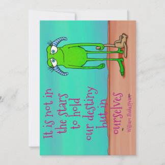 Leggs with quote, holiday card
