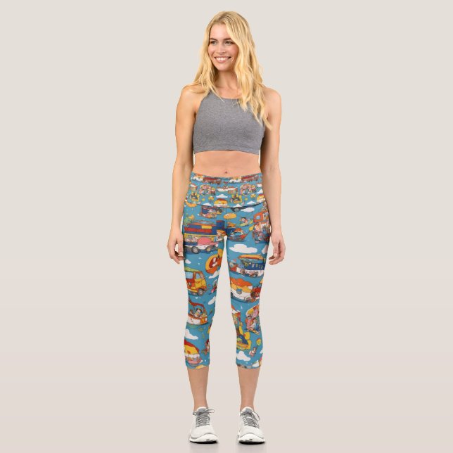 Leggy  capri leggings (Front)
