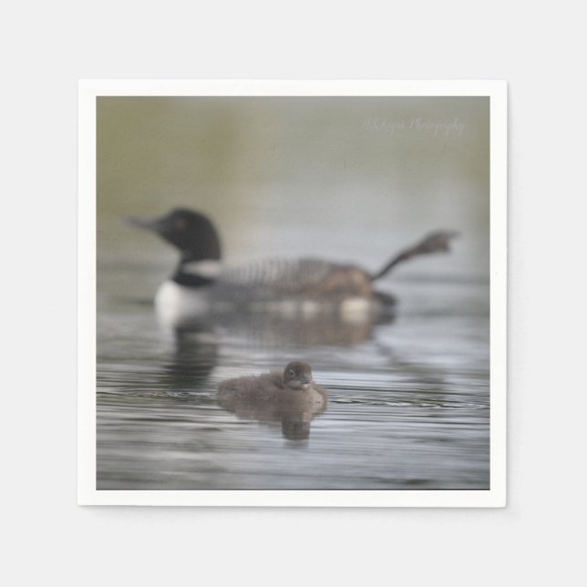 Leggy Loon Napkin (Front)