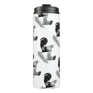 Leghorns Production Brown Chickens Thermal Tumbler