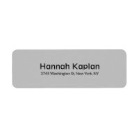Legible Grey Modern Plain Minimalist Professional