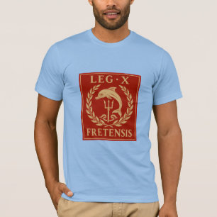 Legio X Fretensis – Dolphin & Trident Roman Legion T-Shirt