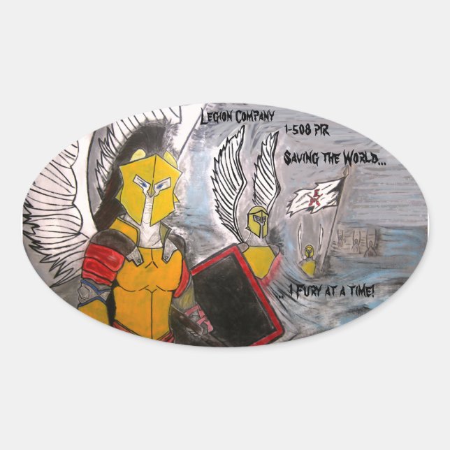 Legion Company Colour Sticker (Front)