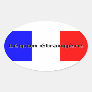 Legion etrangere oval sticker