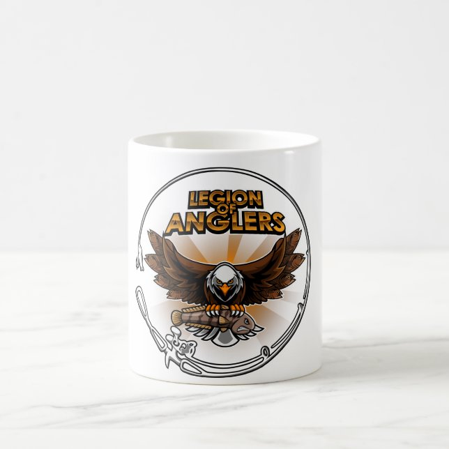Legion Of Anglers Coffee Mug Gold (Center)