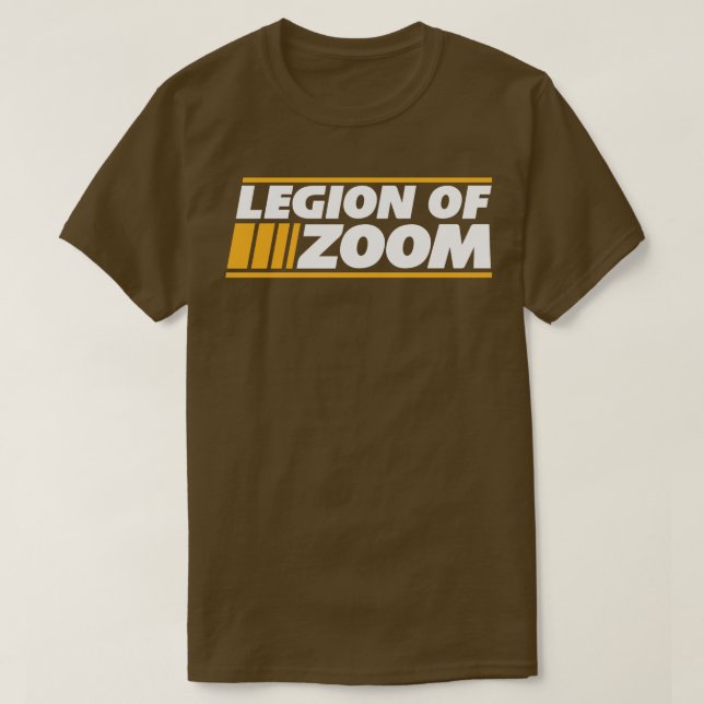 Legion of Zoom Red T-Shirt (Design Front)