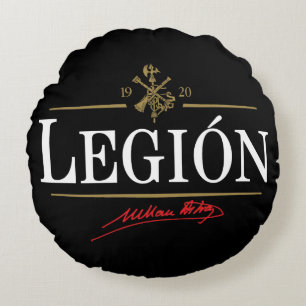 Legion Round Pillow