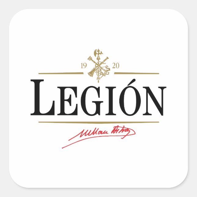 Legion Square Sticker (Front)