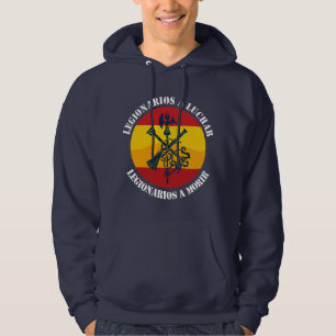 Legionarios a luchar hoodie