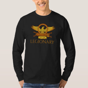 Legionary Ancient Roman Legion Eagle Aquila Spqr T-Shirt