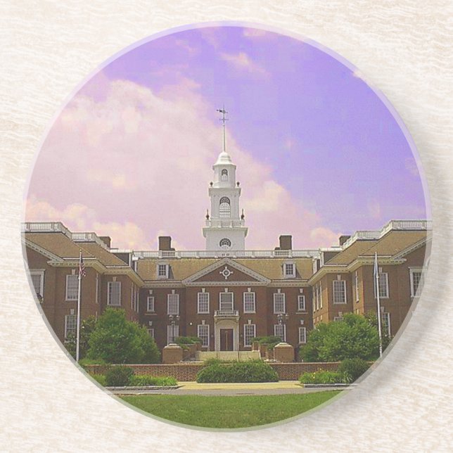 Legislative Hall Delaware State Capitol in Dover Coaster (Front)